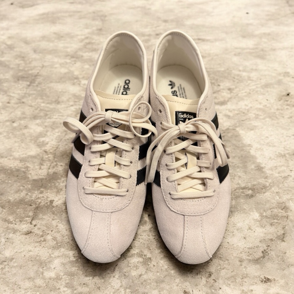 Adidas Tokyo Cream and Black Women's Sneakers - Picture 4 of 7